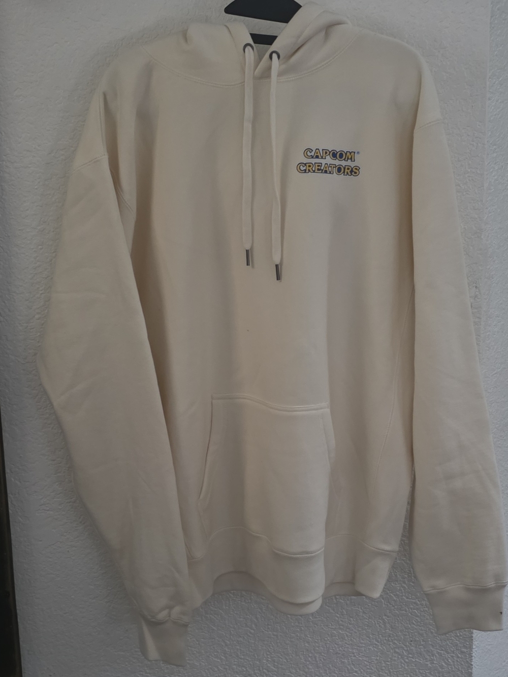 Capcom Creators Cream Pullover Hoodie - Men's Casual Sweatshirt